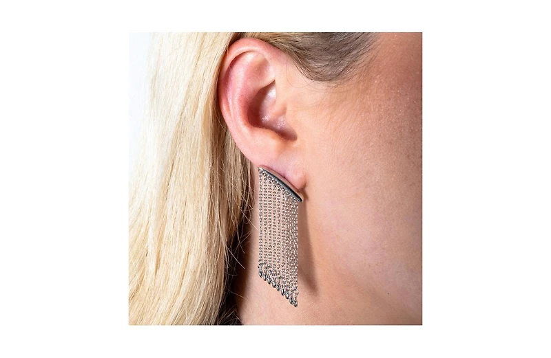 Lucy Quartermaine Waterfall Rain Earrings