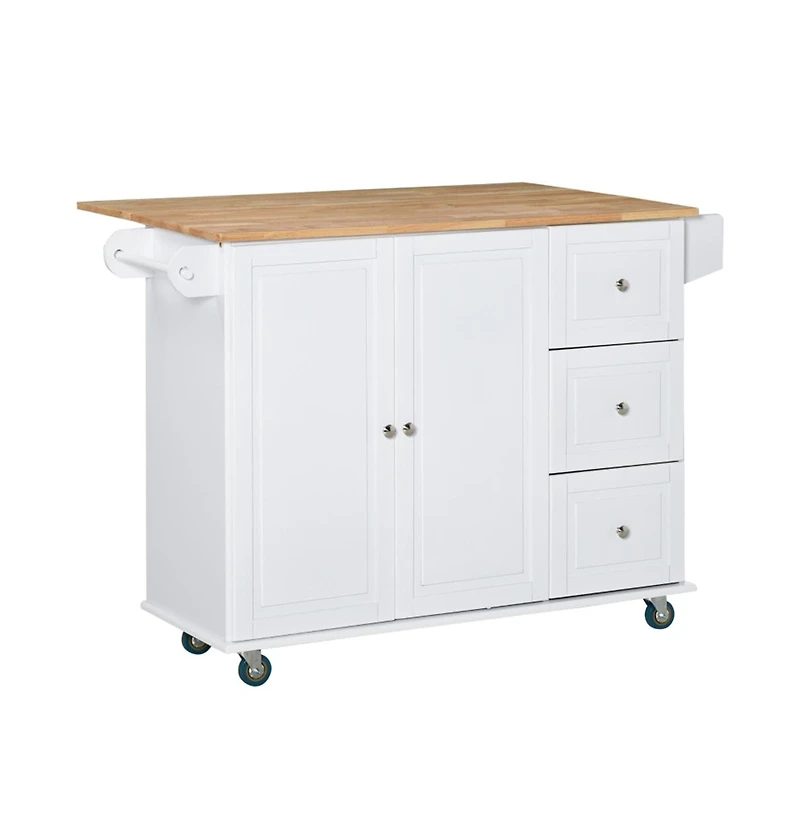 Slickblue Wooden Kitchen Storage Cabinet with Adjustable Shelves for Pantry and Dining Room Use