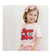 Sweet Wink Child Girl's Big Sis Bow Headband