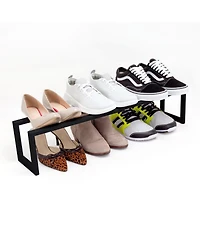 Qualiazero Expandable Shoe Rack - Matte Gray