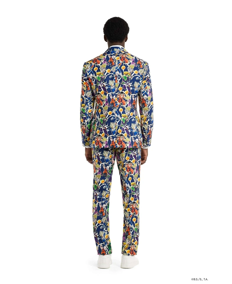 OppoSuits Men's Suit - Theme Party Suit - Dragon Ball Z - Multicolor
