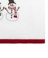 Avanti Winter Snowman Cotton 2-Pc. Bath Towel Set, 50" x 27"