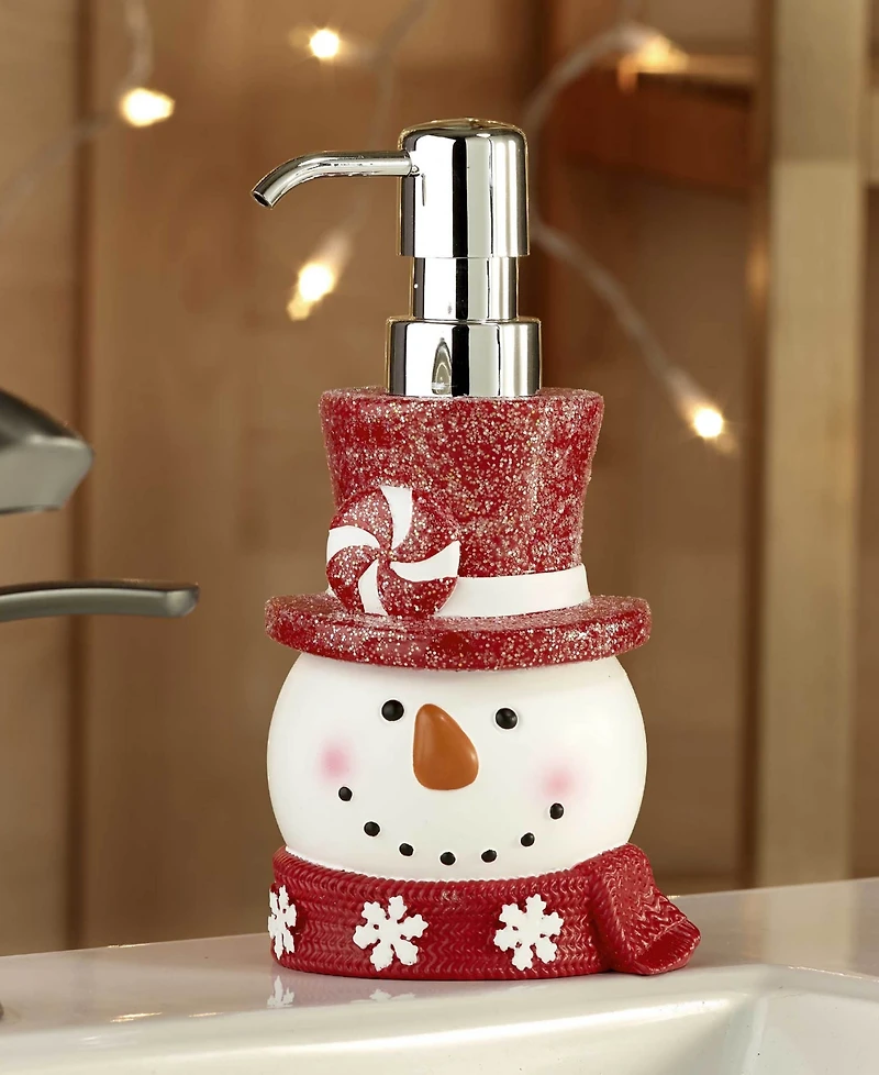 Avanti Candy Snowman Resin Lotion Pump