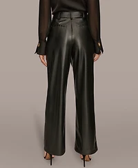 Donna Karan New York Women's Pleated Straight Pants