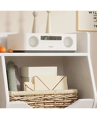 gaomon Toy Storage Shelf, Bookshelf for Storing Books and Toys, Suitable for Both Boys and Girls, Multi-Tier Bookshelf Suitable for Game Rooms and Chi