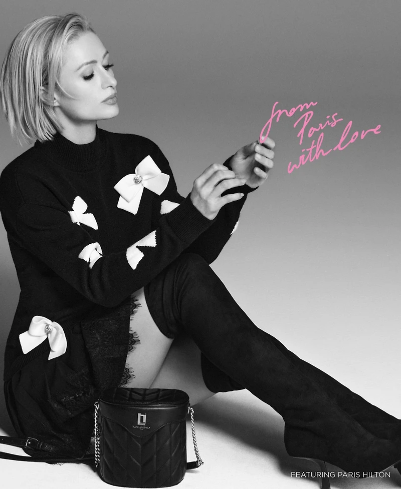 Karl Lagerfeld Paris Lafayette Leather Crossbody Bag