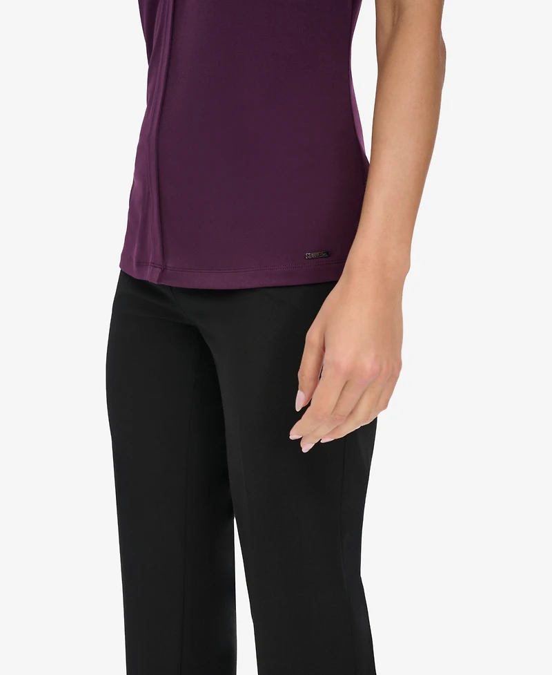 Calvin Klein Women's V-Neck Cami Sleeveless Top