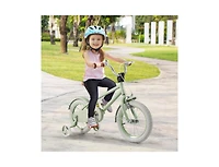 14-Inch Kids Bike with Adjustable Handlebar & Saddle – Green