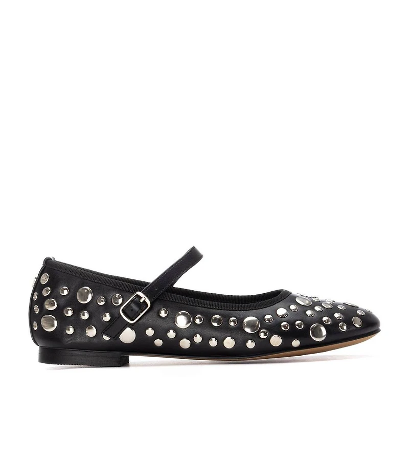 Women's Mary Jane Studded Ballet Flats By Xti