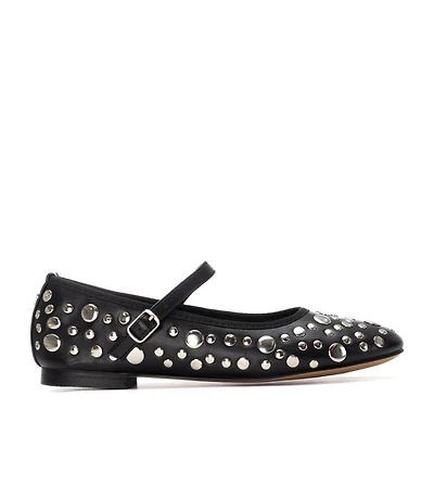 Women's Mary Jane Studded Ballet Flats By Xti