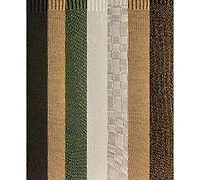 Gold Toe Women's 6-Pack Check Texture Midi Socks