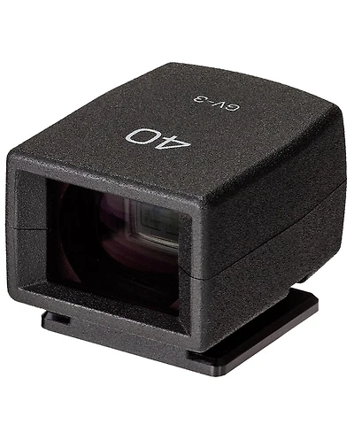 Ricoh Ricoh External Mini Finder Gv-3 [Compatible Model: Ricoh Gr IIIx] [Optical viewfinder with a 40 mm Angle of View Attached to The hot Shoe] [Fiel
