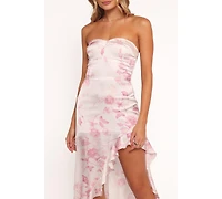 Petal and Pup Women's Hamilton Midi Dress - Morning Rose