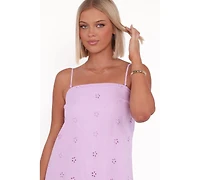 Petal and Pup Women's Narcissa Strapless Maxi Dress - Lilac