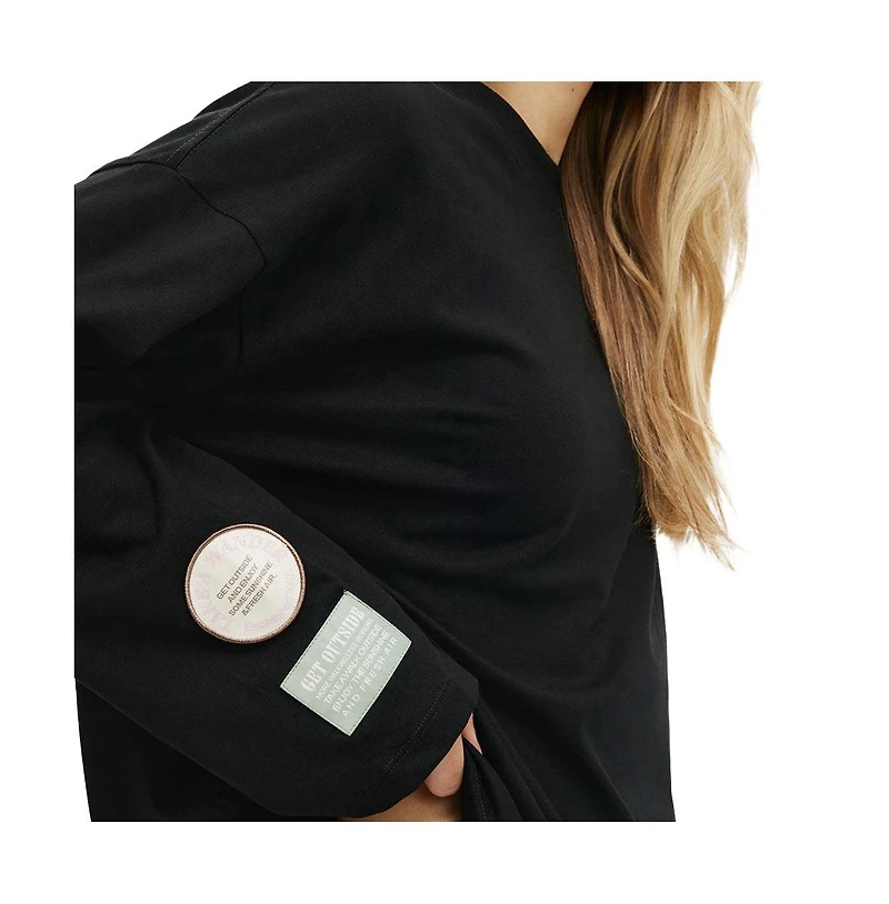 Cotton On Women's Active Long Sleeve Graphic Crew