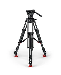 Sachtler Cine 30 Fluid Head with Efp 2 Cf 3-Section Carbon Fiber Tripod and Mid-Level Spreader