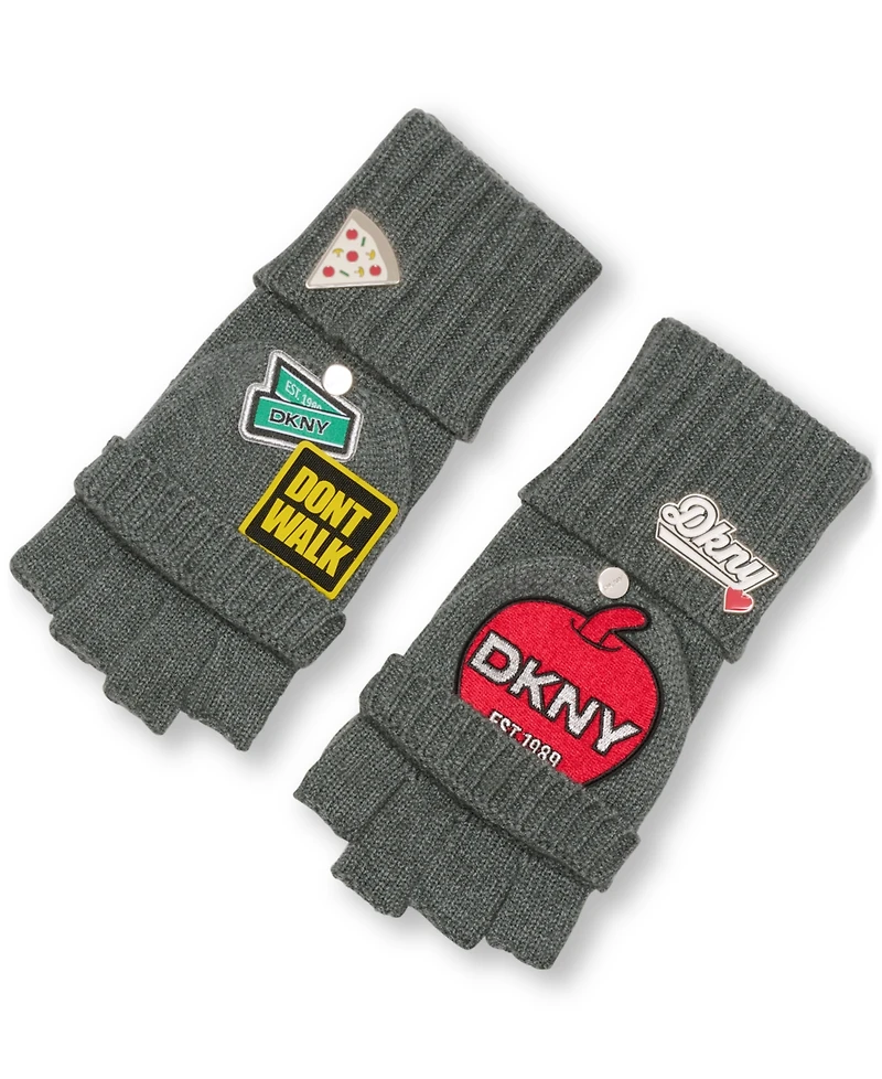 Dkny Women's Nyc Flip Top Gloves