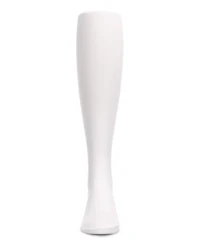 Memoi Girls Sweet Heart Flocked Opaque Tights