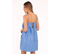 Petal and Pup Women's Serina Mini Dress - Blue