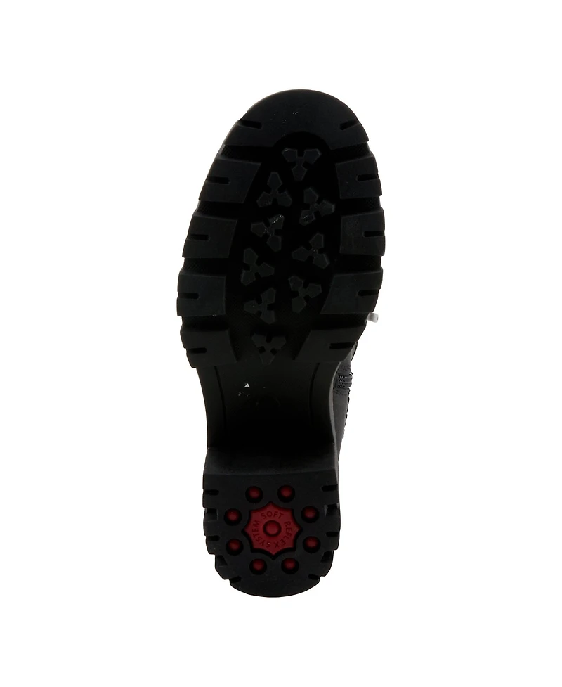 Spring Step Lexis Water-Resistant Tall Shaft Boot with Adjustable Calf and Shock-Absorbing Sole