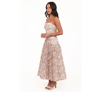 Petal and Pup Women's Nyx Strapless Maxi Dress - Mocha