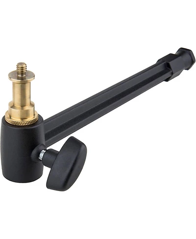Kupo 6" Extension Arm with Universal Adapter Spigot for Super Convi Clamp or Viser Clamp, Black