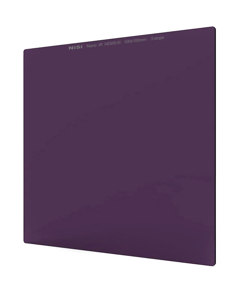 NiSi 100x100mm Neutral Density Base Filter Kit, Includes Irnd 0.9 (3-Stop) Filter and Irnd 1.8 (6-Stop) Filter