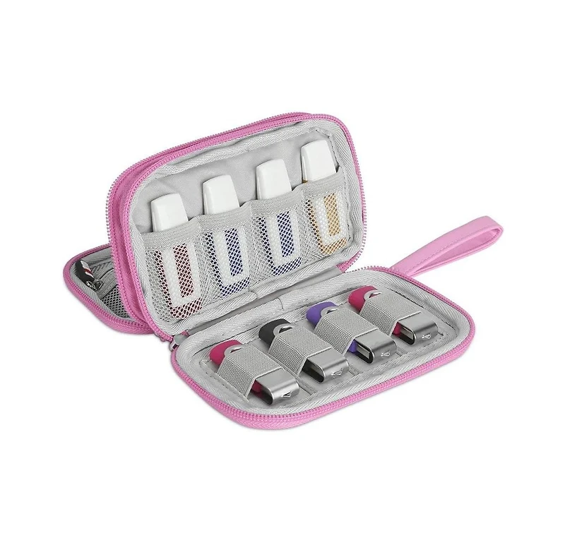 Bubm Waterproof Usb Flash Drive Case 6.3 x 3.5 x 1.8 - Portable Electronics Organizer for Sd Cards, Earphones & Small Accessories