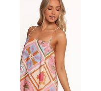 Petal and Pup Women's Gisela Midi Dress - Multi Tile