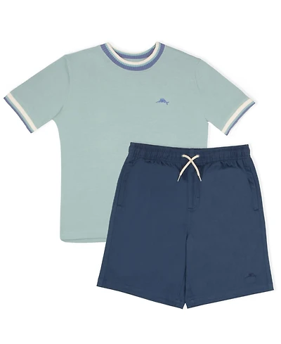Tommy Bahama Boys 2 Piece T-Shirt and Short Outfit Set
