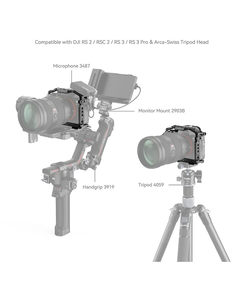 SmallRig Full Camera Cage for Sony Alpha 7 Iii and Alpha 7R Iii
