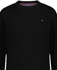 Tommy Hilfiger Boys 8-20 Crewneck Cable Knit Sweater