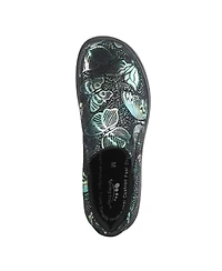 Spring Step Professional Winfrey-Flutter Printed Slip-On Shoe with Removable Insole and Skid-Resistant Sole