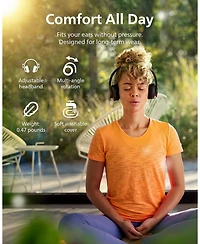 Philips A4216 Wireless Headphones, Over-Ear Bluetooth Headphones with Powerful Bass, 35Hr Battery Life, IP55, Washable cups, Black