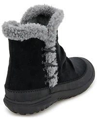 Jbu Women's Briar Cozy Casual Platform Booties