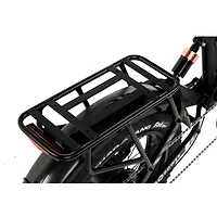 GoPowerBike GoExplore Electric Bike | Foldable Comfortable E-Bike with Hidden Battery | 500W Hub Motor | 20” Rubber Tires | Disc Brakes | Front