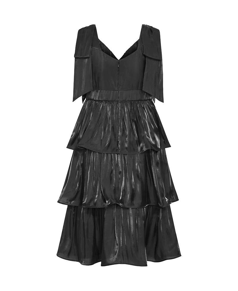 City Chic Women's Betty Bow Midi Dress