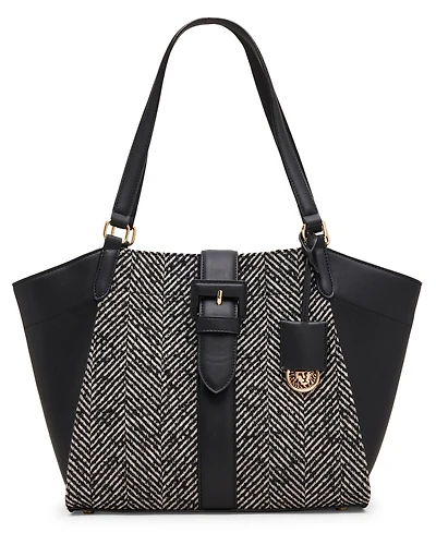 Anne Klein Herringbone Medium Tote Bag