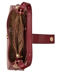 Anne Klein Convertible Strap Small Curved Shoulder Bag