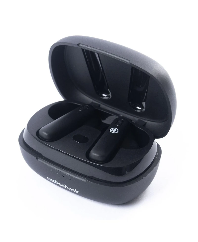 RadioShack Wireless Headphones 400MAH Active Noise Cancelling IPX5 Black 3304382