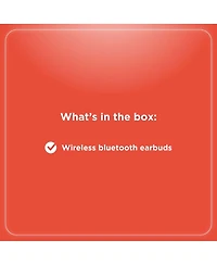 RadioShack Live Sound Wireless Bluetooth Earbuds with Noise Cancellation, IPX5 Waterproof, Black 3304399