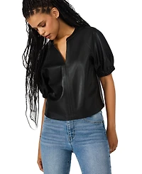 Bb Dakota Women's Roxanne Balloon Sleeve Top