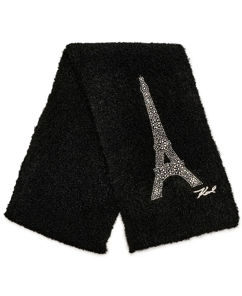 Karl Lagerfeld Paris Women's Embellished Scarf