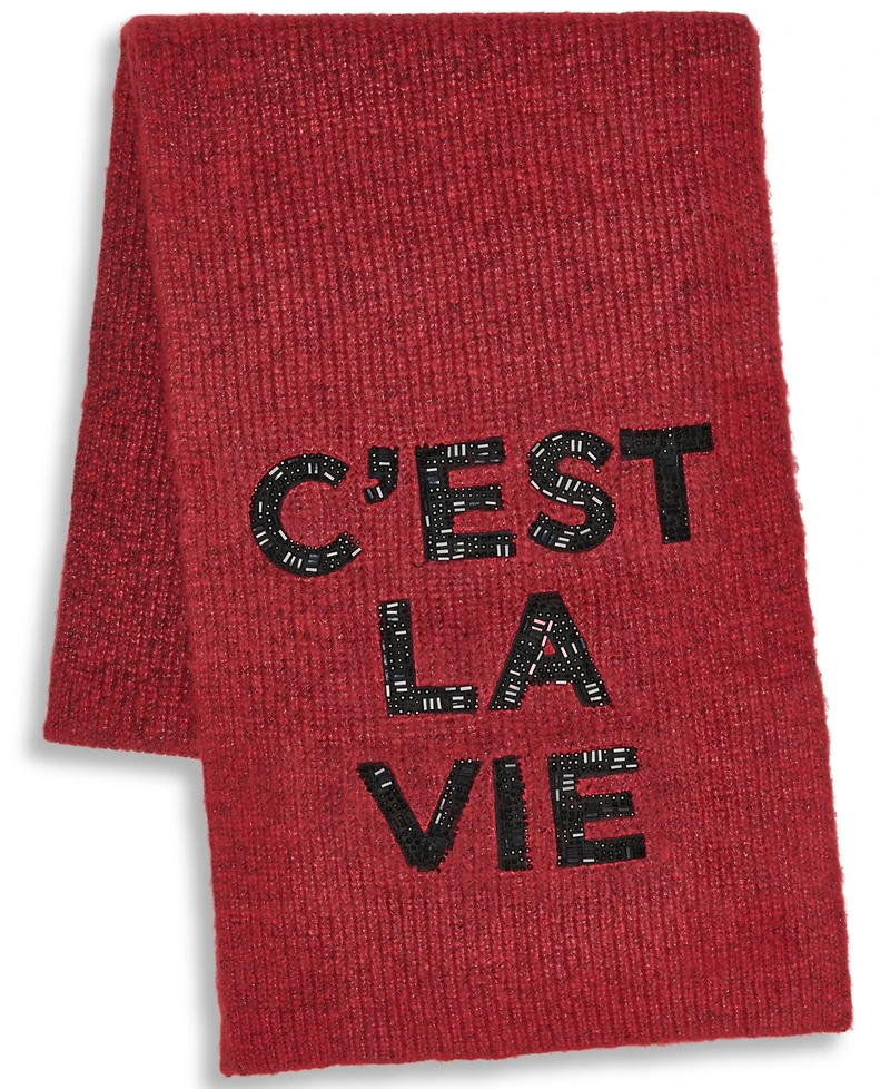 Karl Lagerfeld Paris Women's C'Est La Vie Scarf