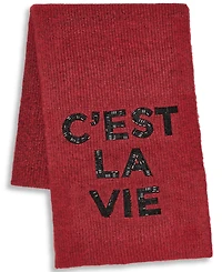Karl Lagerfeld Paris Women's C'Est La Vie Scarf