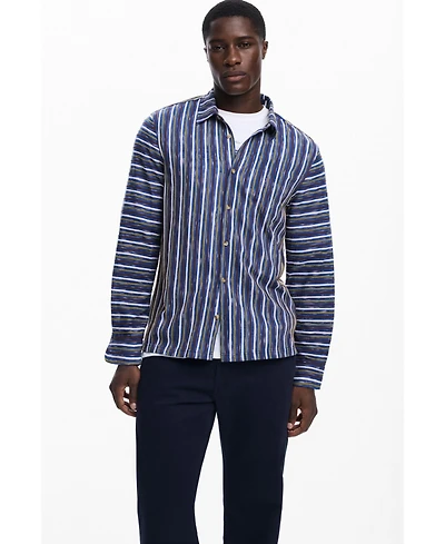 Desigual Men's Multicolor striped shirt