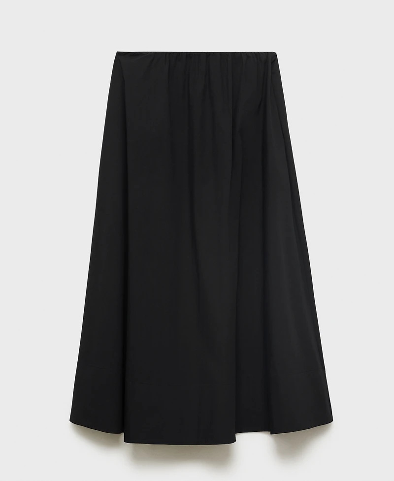 Mango Women's Flared Cotton Skirt