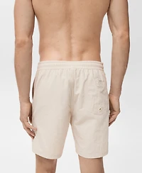 Mango Men's Basic Drawstring Swimsuit