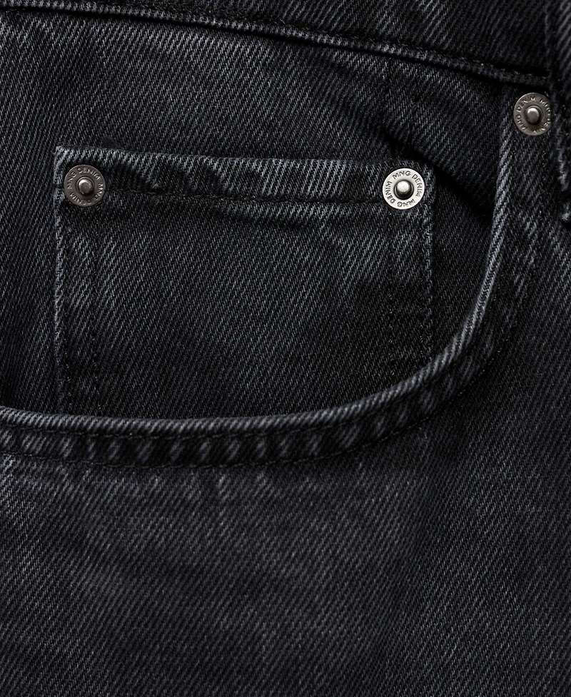 Mango Men's Moby Straight-Fit Dark-Wash Jeans