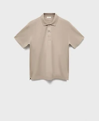 Mango Men's Relaxed-Fit Cotton Polo Shirt